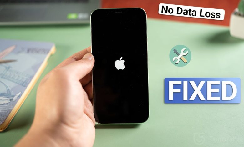 iphone stuck on apple logo boot loop problem