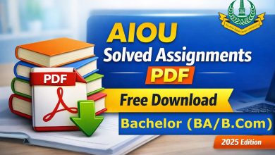 bachelor solved assignments