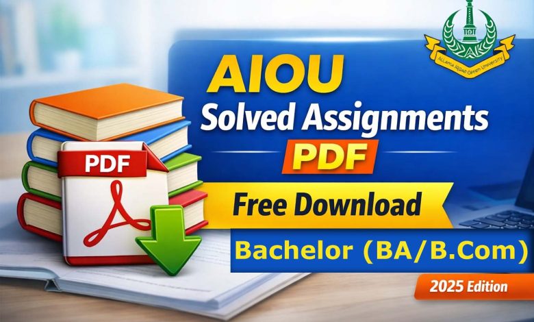 bachelor solved assignments