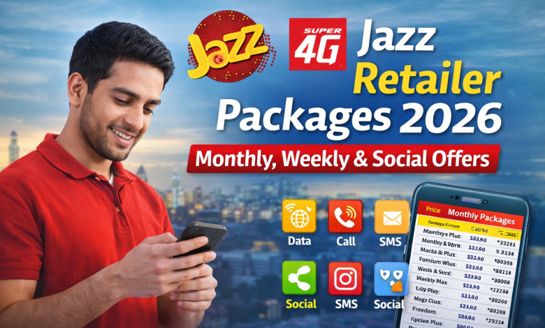 Jazz Call SMS Internet Packages – Daily, Weekly & Monthly Offers