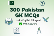 Pakistan General Knowledge MCQs